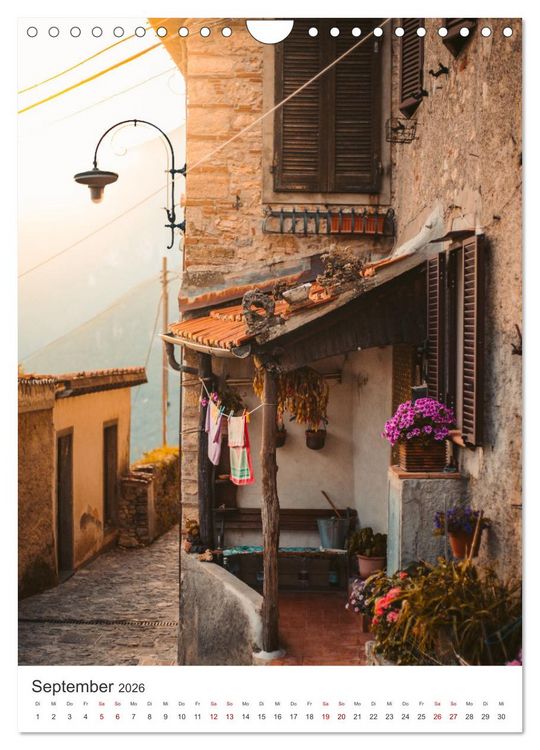 Produktbild: Italien - Von den Alpen bis zum Mittelmeer. (Wandkalender 2026 DIN A4 hoch), CALVENDO Monatskalender
