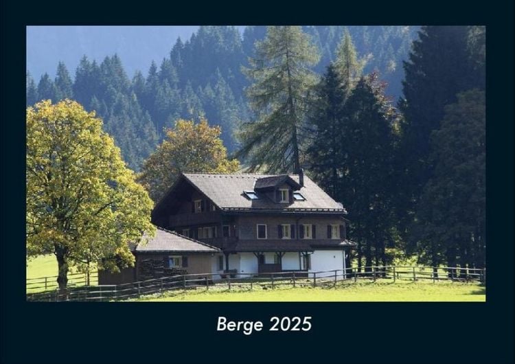 Produktbild: Berge 2025 Fotokalender DIN A4
