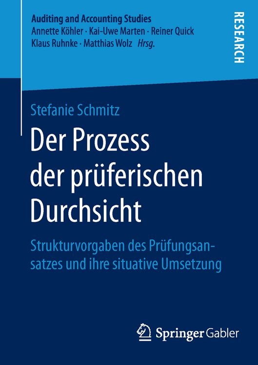 Produktbild: Der Prozess der pr&uuml;ferischen Durchsicht