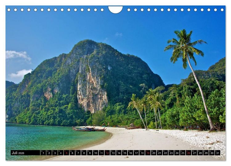 Produktbild: Thailand - Ein bezauberndes K&ouml;nigreich (Wandkalender 2026 DIN A4 quer), CALVENDO Monatskalender