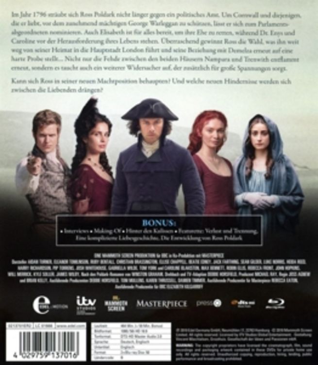 Poldark - Staffel 4 [2 BRs]