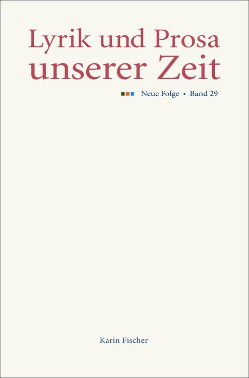 Produktbild: Lyrik und Prosa unserer Zeit