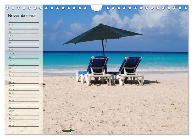 Produktbild: Traumstr&auml;nde (Wandkalender 2026 DIN A4 quer), CALVENDO Monatskalender