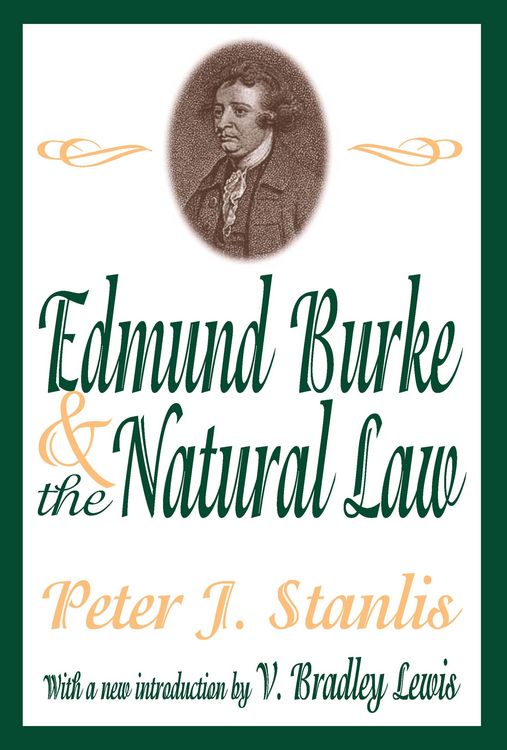 Produktbild: Edmund Burke and the Natural Law