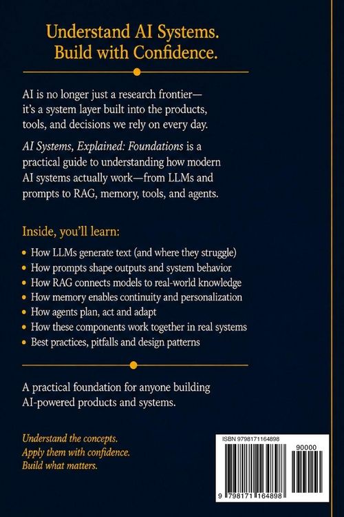 Produktbild: AI Systems, Explained - Foundations