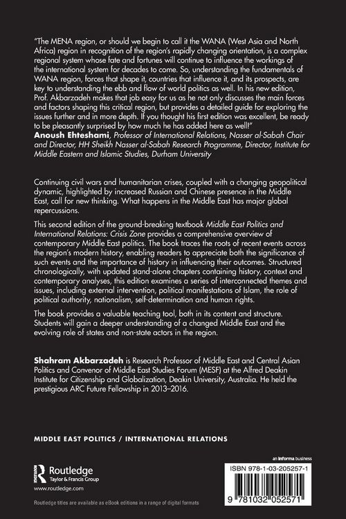 Produktbild: Middle East Politics and International Relations