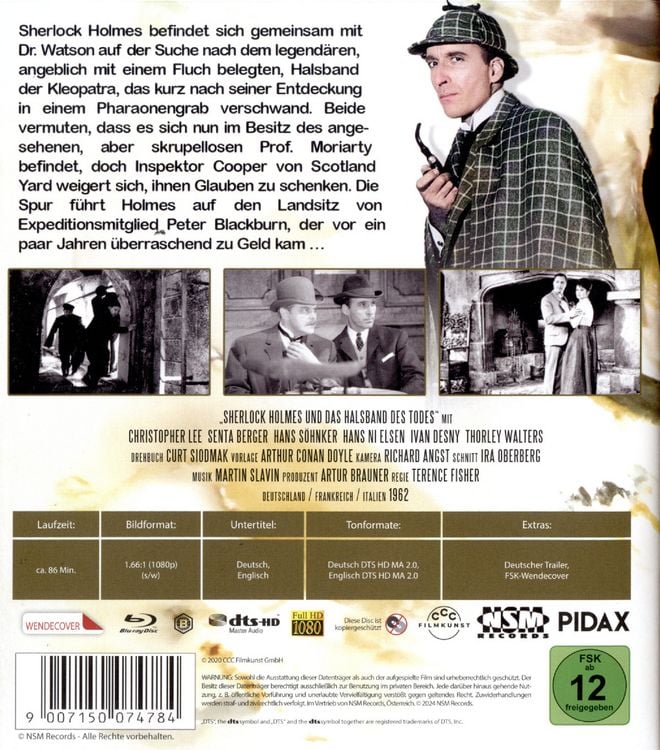 Produktbild: Sherlock Holmes und das Halsband des Todes