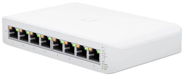 Ubiquiti Networks A121447 USW-LITE-8-POE Netzwerk Switch 8 Port 1