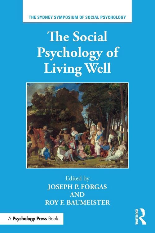 Produktbild: The Social Psychology of Living Well