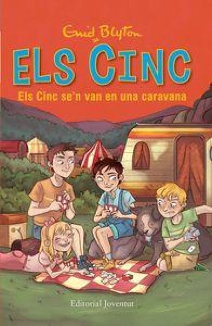 Produktbild: Els cinc se'n van en una caravana