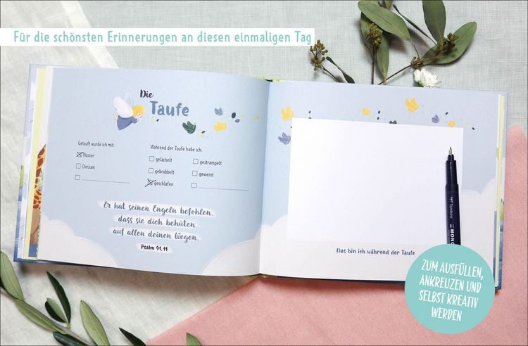 Produktbild: Meine Taufe (blau)