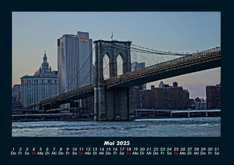 Produktbild: New York 2025 Fotokalender DIN A4