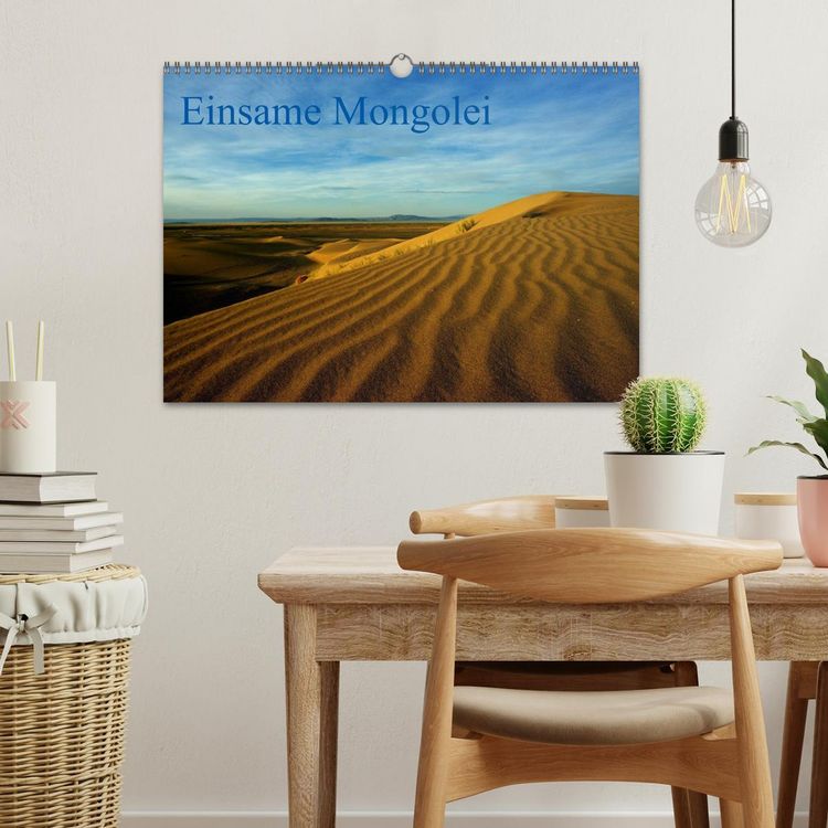 Produktbild: Einsame Mongolei (Wandkalender 2026 DIN A3 quer), CALVENDO Monatskalender