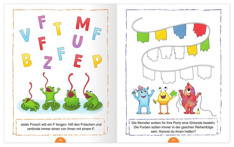 Produktbild: Mein monsterstarkes Vorschulbuch