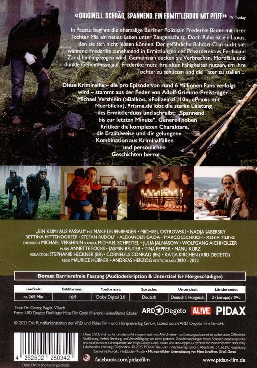 Produktbild: Ein Krimi aus Passau, Vol. 1 / Drei Spielfilmfolgen der erfolgreichen Krimireihe [2 DVDs]