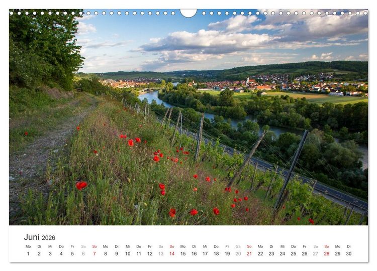 Produktbild: Malerisches Mainfranken (Wandkalender 2026 DIN A3 quer), CALVENDO Monatskalender