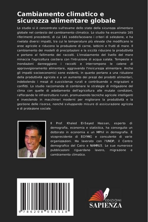 Produktbild: Cambiamento climatico e sicurezza alimentare globale