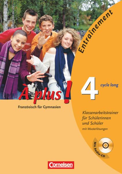 Produktbild: &Agrave; plus! Ausgabe 2004. Band 4 (cycle long). Klassenarbeitstrainer mit CD und Musterl&ouml;sungen