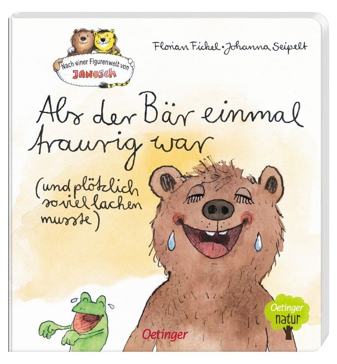 Produktbild: Nach einer Figurenwelt von Janosch. Als der Bär einmal traurig war (und plötzlich so viel lachen musste)