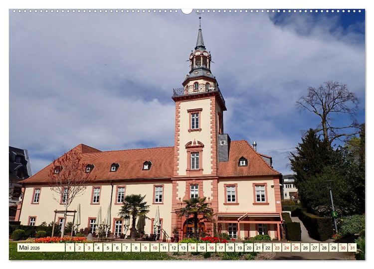 Produktbild: Bensheim a. d. Bergstra&szlig;e - Ein Stadtspaziergang (hochwertiger Premium Wandkalender 2026 DIN A2 quer), Kunstdruck in Hochglanz