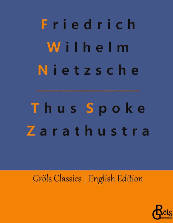 Produktbild: Thus Spoke Zarathustra