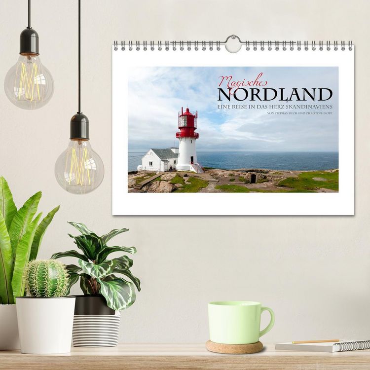 Produktbild: Magisches Nordland. Eine Reise in das Herz Skandinaviens (Wandkalender 2026 DIN A4 quer), CALVENDO Monatskalender
