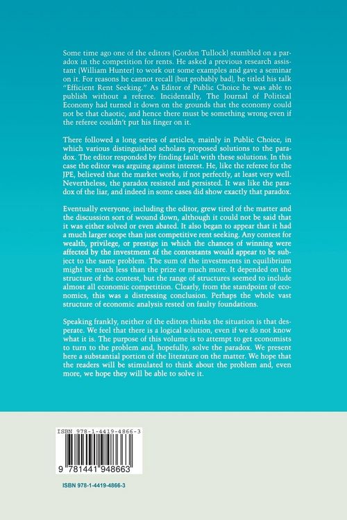 Produktbild: Efficient Rent-Seeking