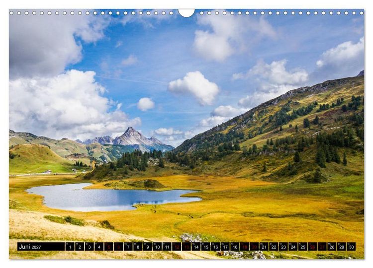 Produktbild: Wundersch&ouml;nes Lechtal (Wandkalender 2027 DIN A3 quer), CALVENDO Monatskalender