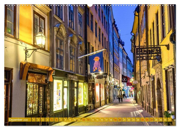 Produktbild: SCHWEDEN wild-romantisch (Wandkalender 2026 DIN A2 quer), CALVENDO Monatskalender
