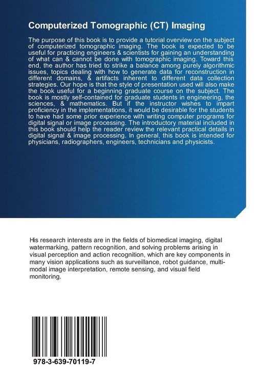 Produktbild: Computerized Tomographic (CT) Imaging
