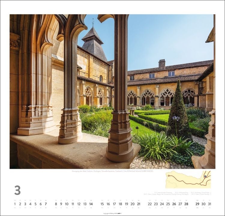 Produktbild: Auf dem Jakobsweg Kalender 2027 - El Camino