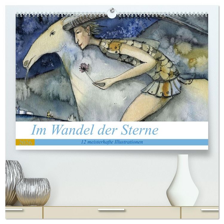 Produktbild: Im Wandel der Sterne (hochwertiger Premium Wandkalender 2026 DIN A2 quer), Kunstdruck in Hochglanz