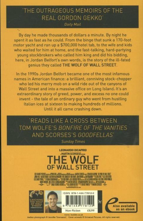 Produktbild: The Wolf of Wall Street