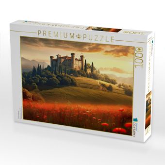 Produktbild: CALVENDO Puzzle Sommerabend | 1000 Teile Lege-Gr&ouml;&szlig;e 64x48cm Foto-Puzzle f&uuml;r gl&uuml;ckliche Stunden