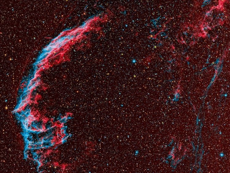 Produktbild: CALVENDO Puzzle Cirrusnebel NGC 6992 1000 Teile Puzzle quer | 1000 Teile Lege-Gr&ouml;&szlig;e 64 &times; 48 cm Foto-Puzzle f&uuml;r gl&uuml;ckliche Stunden