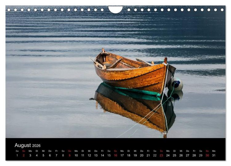 Produktbild: Norwegen - Unterwegs im Land der Berge, Trolle und Fjorde (Wandkalender 2026 DIN A4 quer), CALVENDO Monatskalender