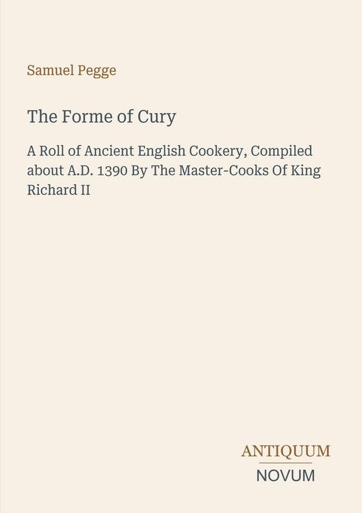 Produktbild: The Forme of Cury