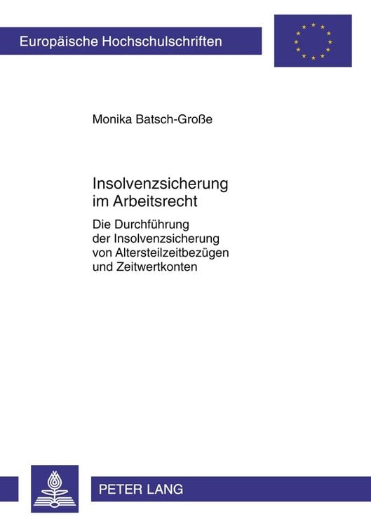 Produktbild: Insolvenzsicherung im Arbeitsrecht