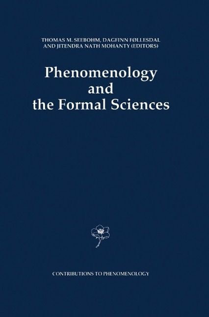 Produktbild: Phenomenology and the Formal Sciences