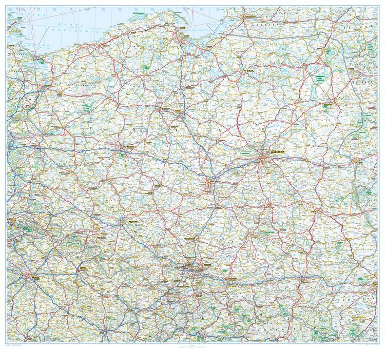 Produktbild: ADAC L&auml;nderkarte Polen 1:700.000