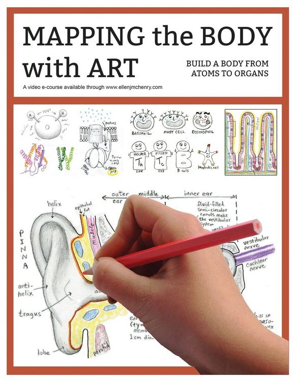 Produktbild: Mapping the Body with Art workbook