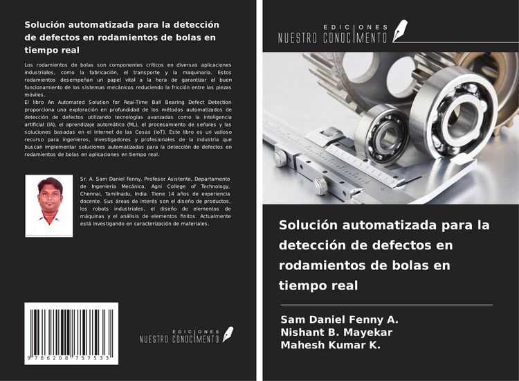 Produktbild: Soluci&oacute;n automatizada para la detecci&oacute;n de defectos en rodamientos de bolas en tiempo real