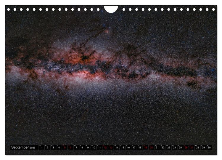 Produktbild: Deepsky XVII (Wandkalender 2026 DIN A4 quer), CALVENDO Monatskalender
