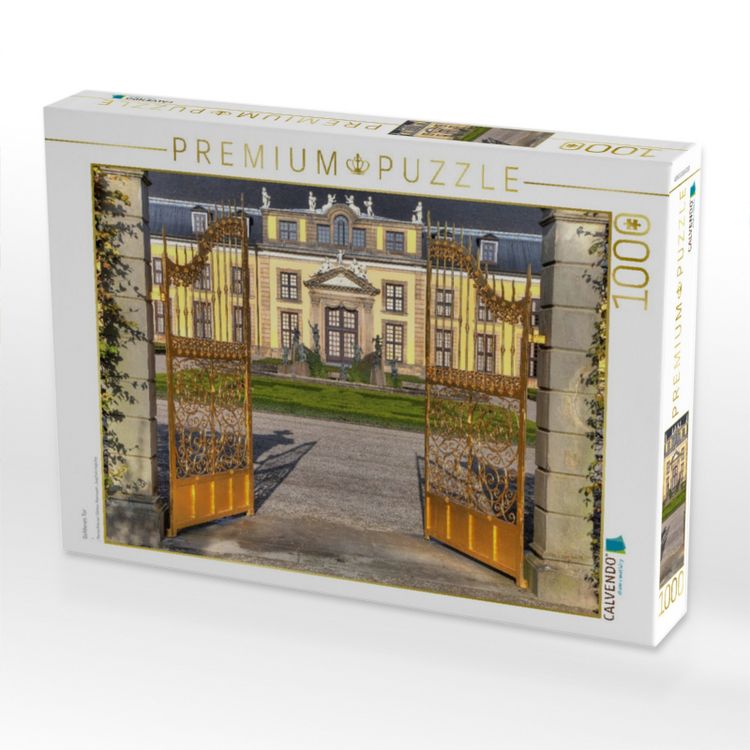 Produktbild: CALVENDO Puzzle Goldenes Tor | 1000 Teile Lege-Gr&ouml;&szlig;e 64x48cm Foto-Puzzle f&uuml;r gl&uuml;ckliche Stunden