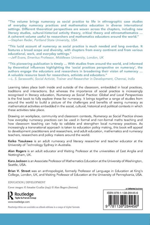 Produktbild: Numeracy as Social Practice