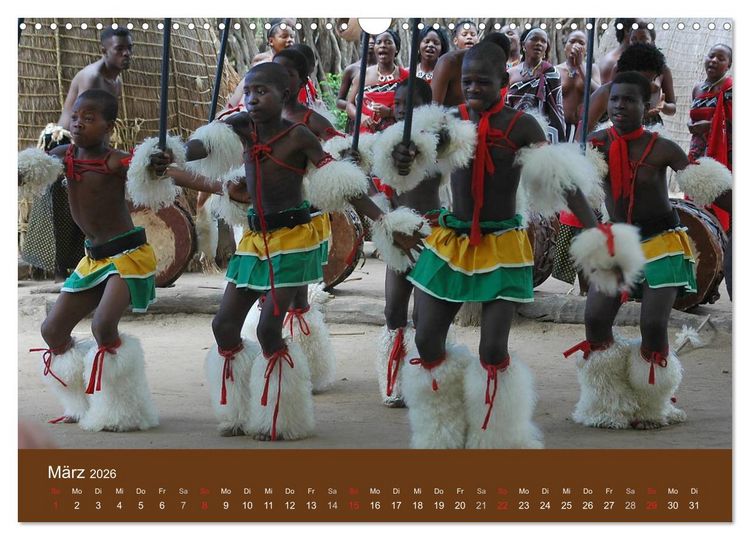 Produktbild: Namibia - faszinierende Menschen und Tiere (Wandkalender 2026 DIN A3 quer), CALVENDO Monatskalender