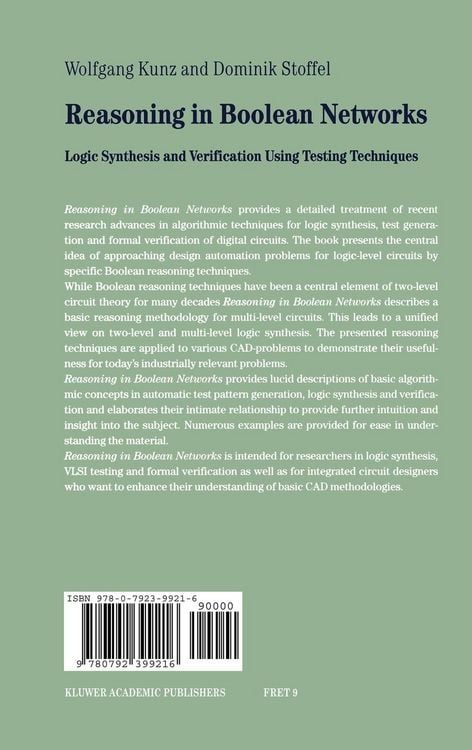 Produktbild: Reasoning in Boolean Networks