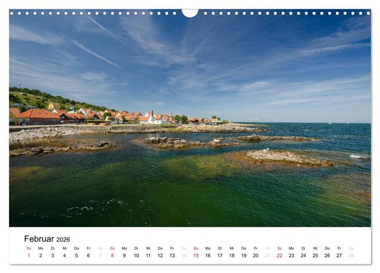 Produktbild: Bornholm (Wandkalender 2026 DIN A3 quer), CALVENDO Monatskalender