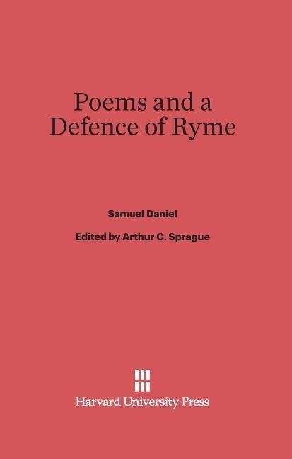 Produktbild: Poems and a Defence of Ryme