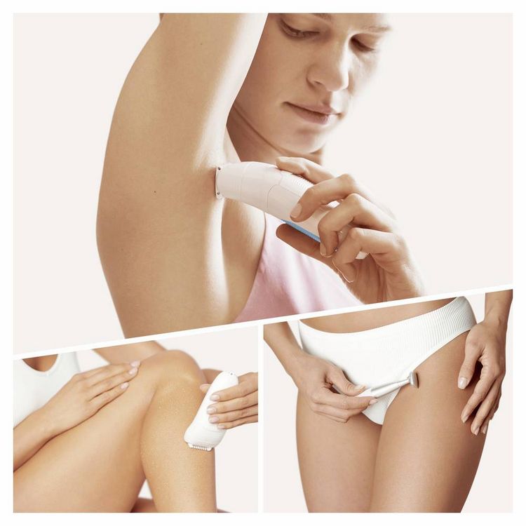 Produktbild: Braun Silk-epil 5-810 SensoSmart Epilierer Wei&szlig;, Blau